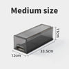 Medicine Box Multi-layer DIY Stackable Transparent Visual Make-up Box Desktop Pull-out Bathroom Storage Box Pillbox Storage Rack