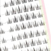 MIAOJIE Brown Sunflower False Eyelashes Black Natural Manga Lashes Anime Eyelashes Large Capacity Eyelashes Extension
