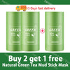 Original Facial Remove Blackhead Green Tea Solid Mask Treat Acne Blemish Black Dots Clean Stick Cream Shrink Pores Skin Care  ﻿