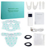 8 Colors Facial LED Mask with Neck Red Light Near Infrared Therapy Beauty Mask Anti Aging Skin Rejuvenation Lifting Tighten