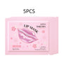 Japan Sakura Collagen Lip Mask Hydrating Plumping Treatment For Dry Lips Repair Gel Pads Night Care Essential