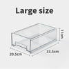 Medicine Box Multi-layer DIY Stackable Transparent Visual Make-up Box Desktop Pull-out Bathroom Storage Box Pillbox Storage Rack