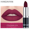 HANDAIYAN 12-color matte velvet lipstick long-lasting waterproof non-stick cup does not fall color lipstick lipstick