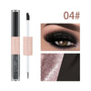 Matte Liquid Eyeshadow Shimmer Glitter Brighten Fine Glitter Low Saturation Double-headed Monochrome Nude Eyeshadow Beauty Tools