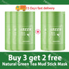 Original Facial Remove Blackhead Green Tea Solid Mask Treat Acne Blemish Black Dots Clean Stick Cream Shrink Pores Skin Care  ﻿