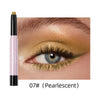 QIBEST 12 Colors Eyeshadow Sticker Cosmetics Shadows Pencil Eyeliner Highlighter Shimmer Pigment Professional Female Makeup