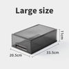 Medicine Box Multi-layer DIY Stackable Transparent Visual Make-up Box Desktop Pull-out Bathroom Storage Box Pillbox Storage Rack
