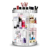 360° Rotating Makeup Organizer, Adjustable Layers Spinning Holder, Large Capacity Carousel Cosmetics Display Cases for Vanity