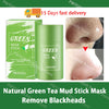 Original Facial Remove Blackhead Green Tea Solid Mask Treat Acne Blemish Black Dots Clean Stick Cream Shrink Pores Skin Care  ﻿