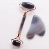 Grey agate Jade Roller Massager Gouache Scraper For Face Facial Skin Care Tools Natural Body Back Beauty Lifting Massagers Rolle